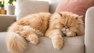 gato dormindo muito