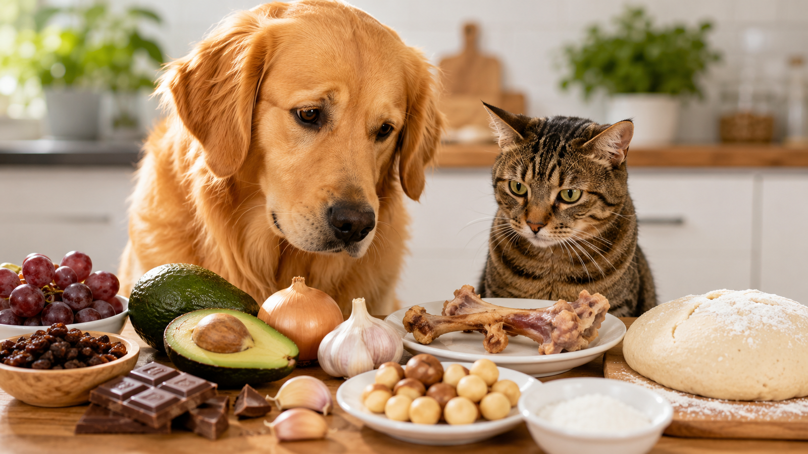 alimentos perigosos para pets