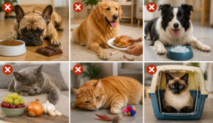 10 erros que prejudicam a saúde do seu pet