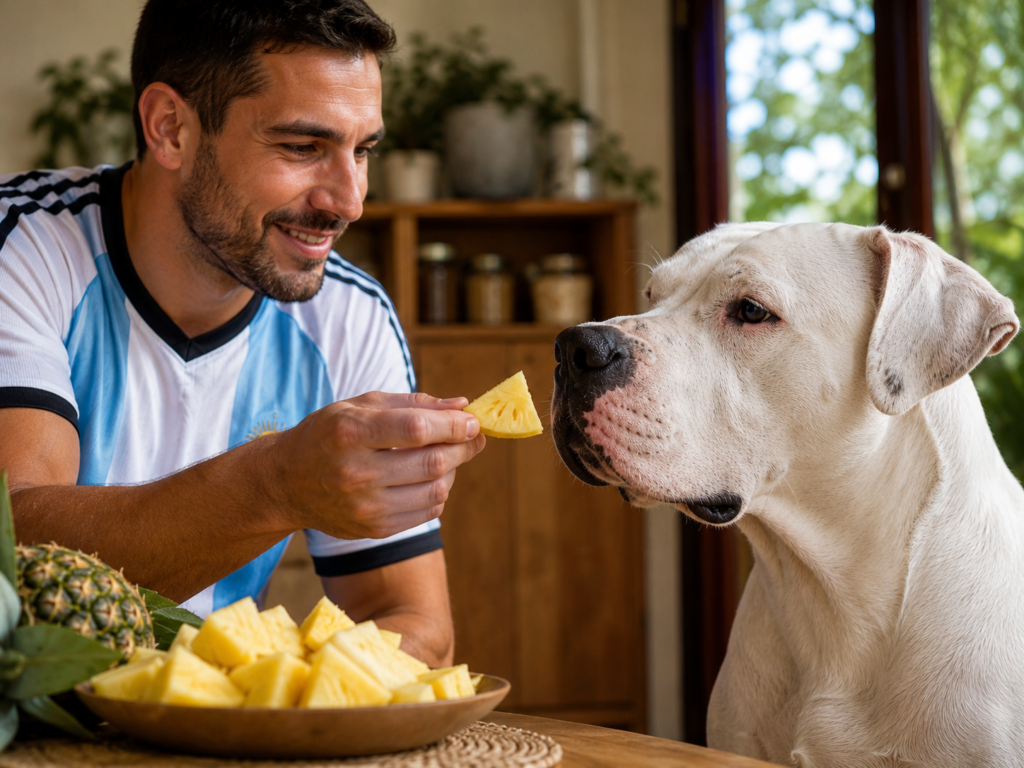cachorro pode comer abacaxi