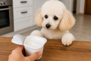 cachorro pode comer iogurte
