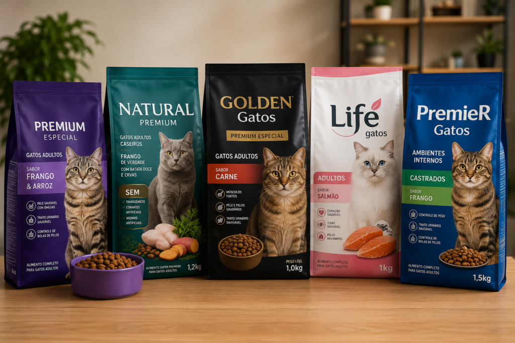 como escolher ração para gatos