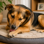 Cachorro lambendo a pata: quando isso é normal?