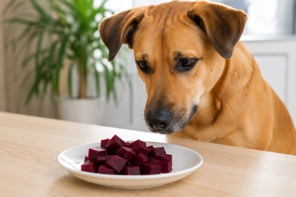 Cachorro pode comer beterraba cozida em pequena quantidade